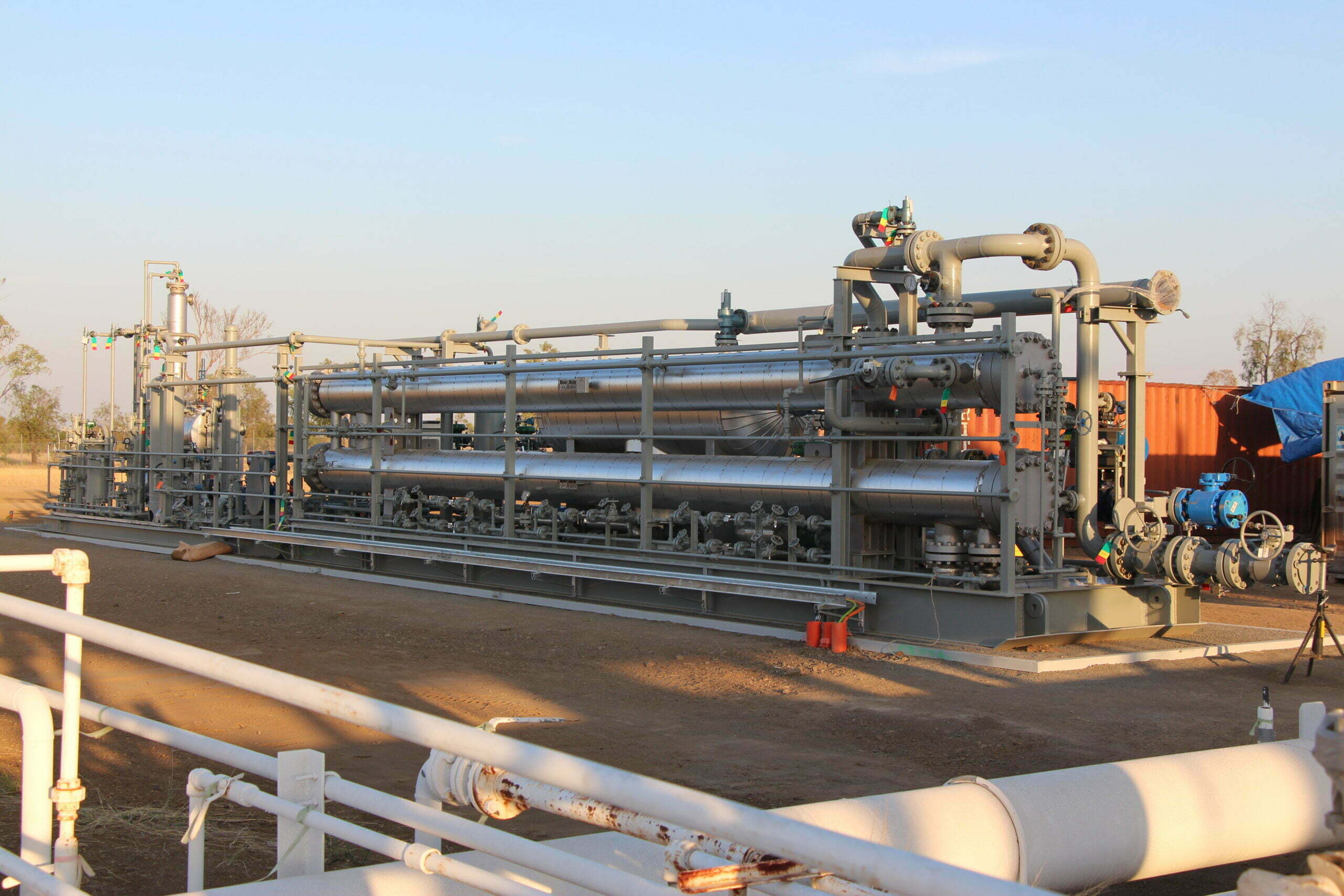 Denison Gas plant facility in the Bowen Basin, Queensland, operated by Parasyn as OT operations partner